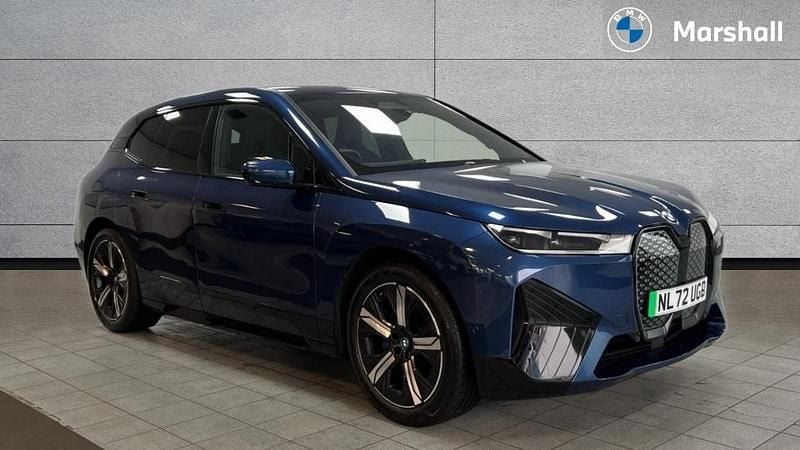 Blue Used 2022 BMW iX M Sport SUV | £33,454 (Fair price) - Image 1/4