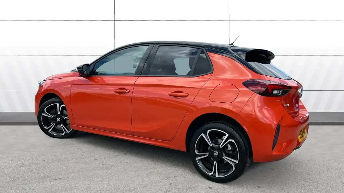 Used Vauxhall Corsa SRi 101 HP (74 kW) 2021 Orange Hatchback
