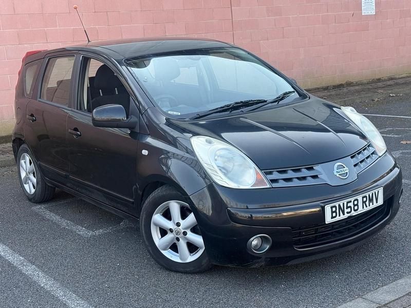 Used Nissan Note Acenta 2008 Black Hatchback