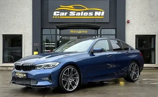 Used BMW 318 M Performance 148 HP (108 kW) 2020 Blue Sedan
