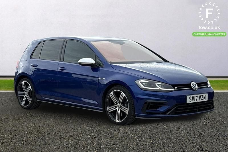 Blue Used 2017 VW Golf VII R Hatchback | £19,499 (Fair price) - Image 1/3