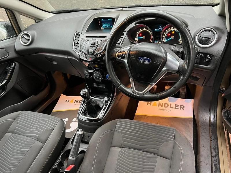 Used Ford Fiesta Zetec 2014 Brown Hatchback