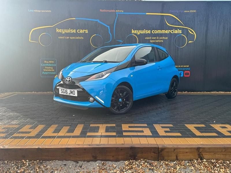 Blue Used 2016 Toyota Aygo X-cite Hatchback | £7,990 (A bit pricey) - Image 1/3