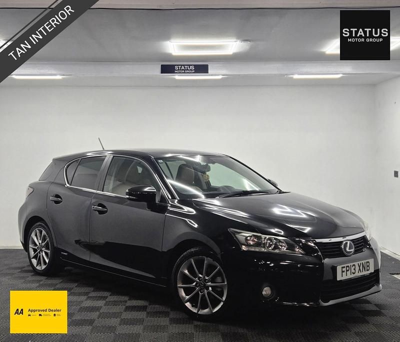 Black Used 2013 Lexus CT200h Hatchback | £8,495 (Fair price) - Image 1/4