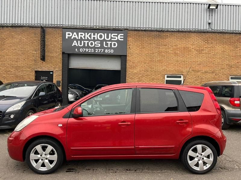 Red Used 2008 Nissan Note Tekna MPV | £4,290 (Fair price) - Image 1/4