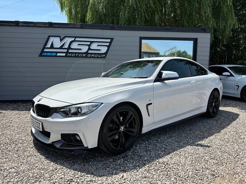 White Used 2015 BMW 420 M Sport Coupe | £12,495 (Fair price) - Image 1/4
