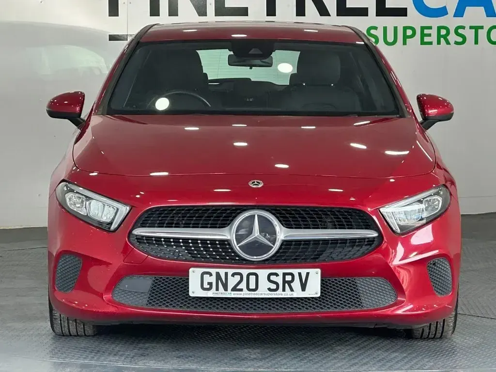 Used Mercedes A180 136 HP (100 kW) 2020 Red Hatchback