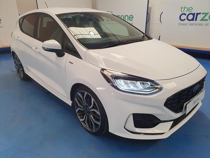 Used Ford Fiesta ST-Line X 125 HP (91 kW) 2023 White Hatchback