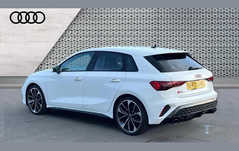 Used Audi S3 Sportback Black Edition 333 HP (244 kW) 2025 White Hatchback