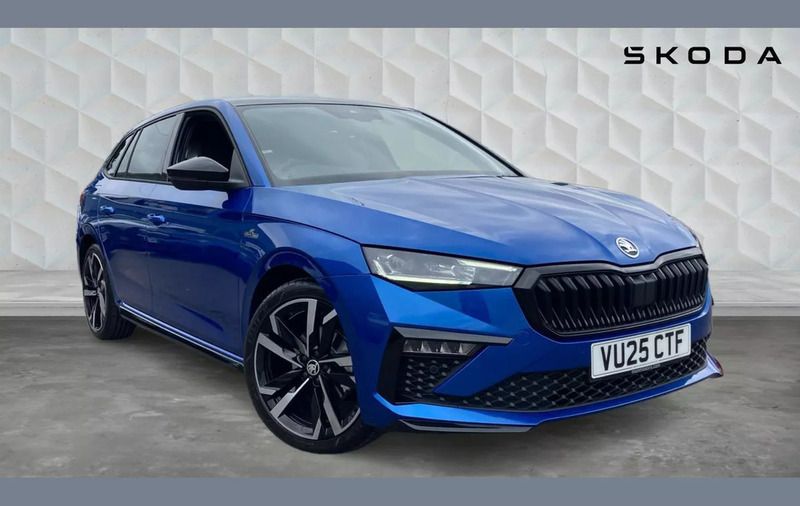 Blue Used 2025 Skoda Scala Monte Carlo Hatchback | £27,500 - Image 1/4