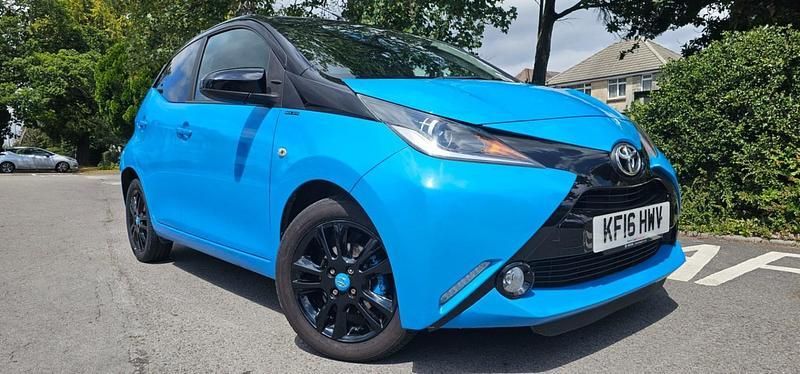 Blue Used 2016 Toyota Aygo X-cite Hatchback | £6,995 (Fair price) - Image 1/4
