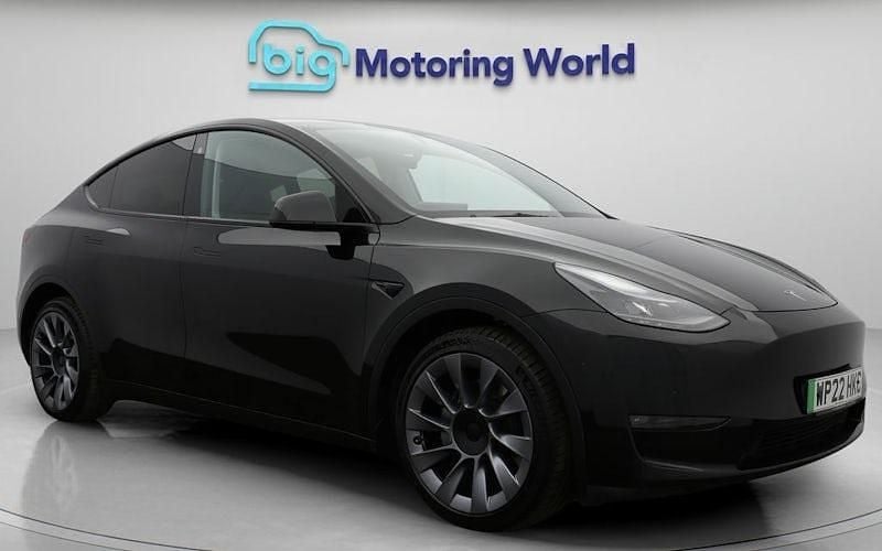 Used Tesla Model Y Long Range AWD 286 kW (389 HP) 2022 Black SUV