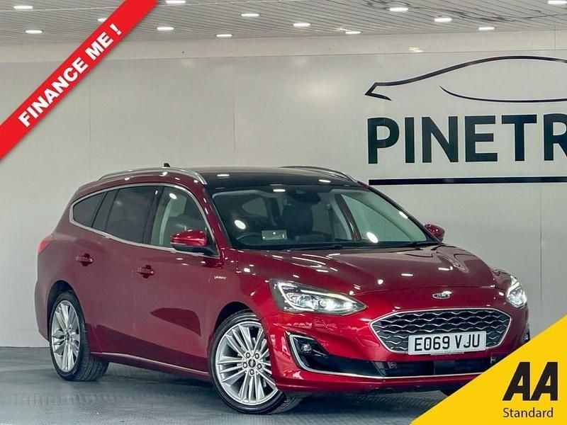 Red Used 2019 Ford Focus Vignale Estate | £10,999 (Fair price) - Image 1/3