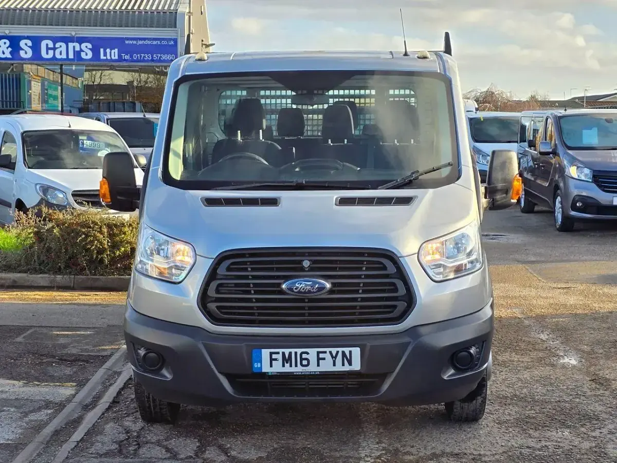 Used Ford Transit 100 HP (73 kW) 2016 Silver Cabriolet