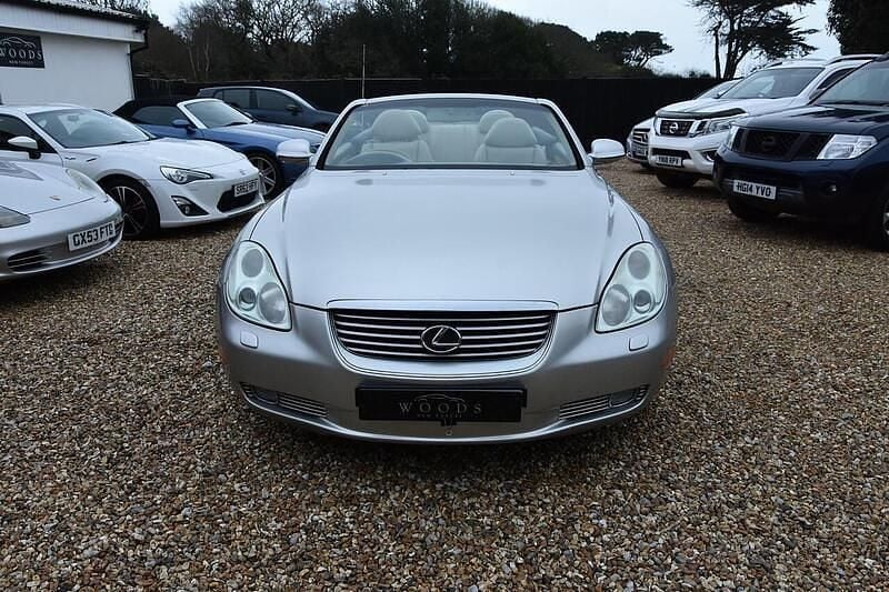 Used Lexus SC430 2002 Silver Cabriolet