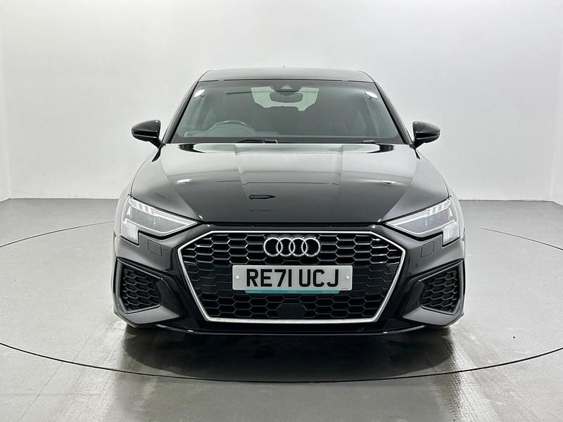Used Audi A3 Sportback S-Line 150 HP (110 kW) 2021 Black Hatchback