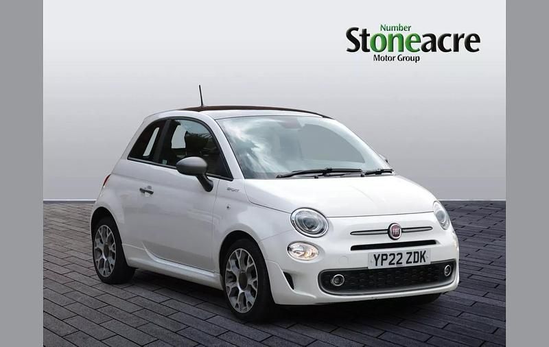 White Used 2022 Fiat 500 Sport Hatchback | £10,995 (A bit pricey) - Image 1/4
