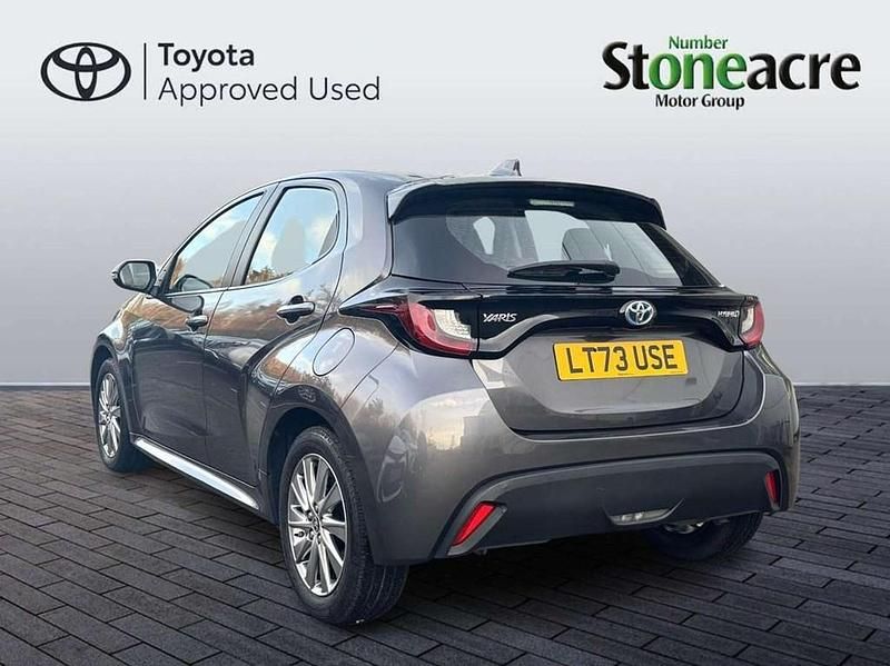 Used Toyota Yaris Hybrid 116 HP (85 kW) 2023 Grey Hatchback