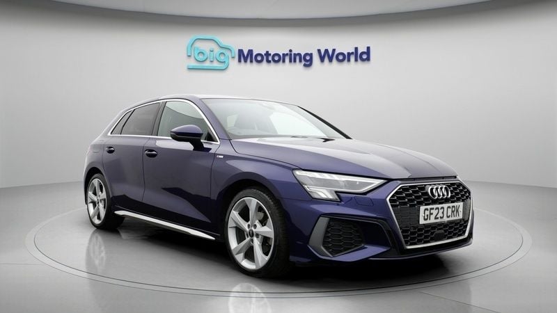 Used 2023 Audi A3 S-Line | £19,400 (Good price) - Image 1/4