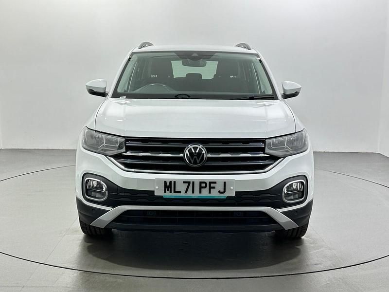 Used VW T-Cross Active 95 HP (69 kW) 2021 White SUV