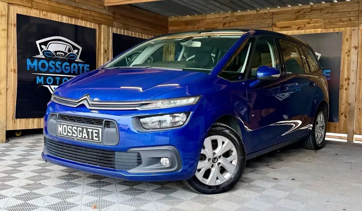 Used Citroën Grand C4 Picasso Touch 100 HP (73 kW) 2017 Blue MPV