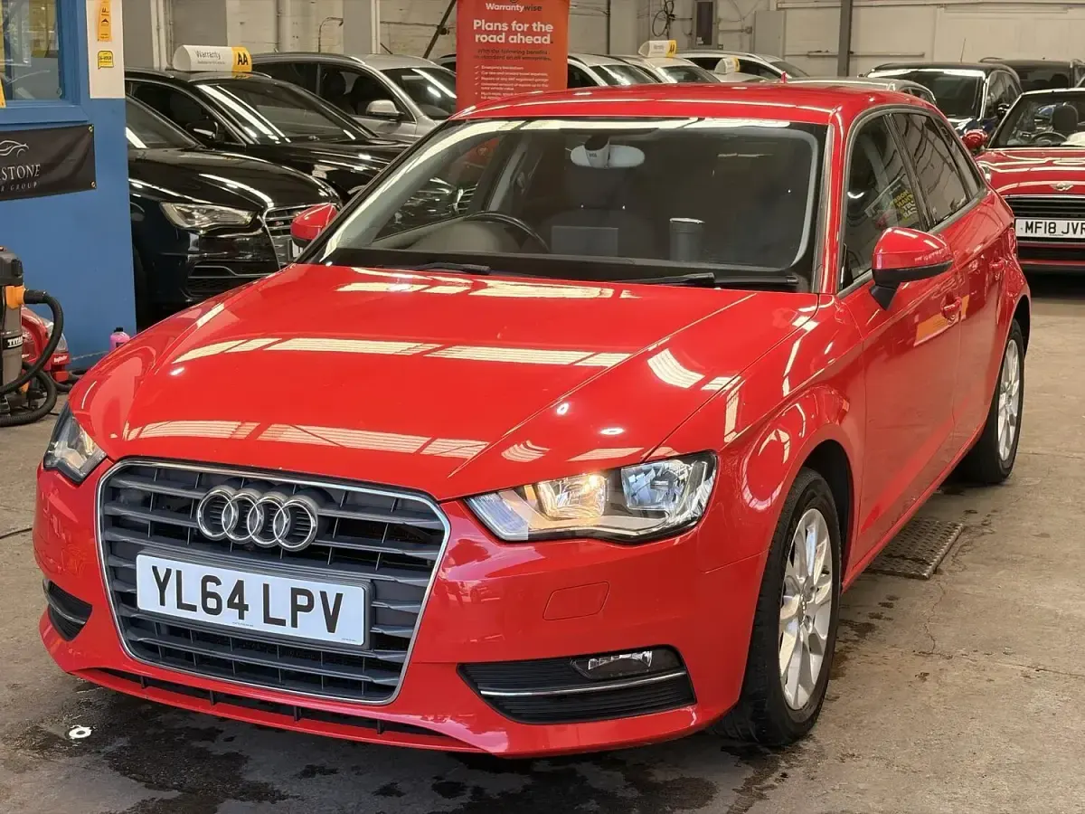 Used Audi A3 2015 Red Hatchback