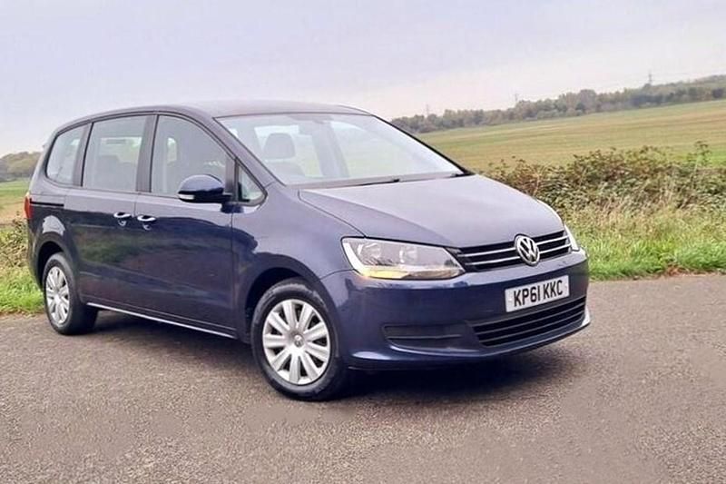 Metallic blue Used 2011 VW Sharan S MPV | £5,293 - Image 1/1