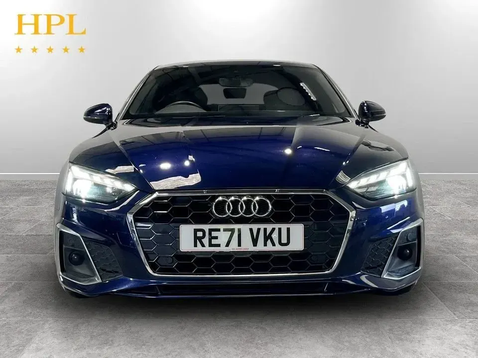 Used Audi A5 Sportback S-Line 163 HP (119 kW) 2021 Blue Hatchback