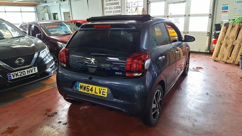 Used Peugeot 108 Allure Top 82 HP (60 kW) 2015 Blue Hatchback