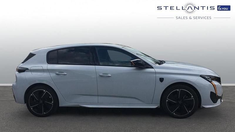 White Used 2024 Peugeot e-308 GT Hatchback | £18,131 (Good price) - Image 1/4