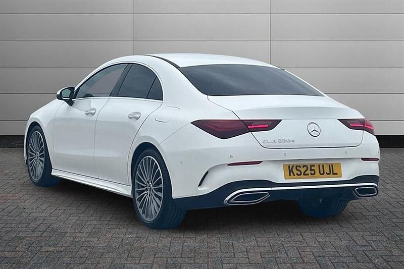 Used Mercedes CLA220 AMG Line Premium 190 HP (139 kW) 2025 White Sedan