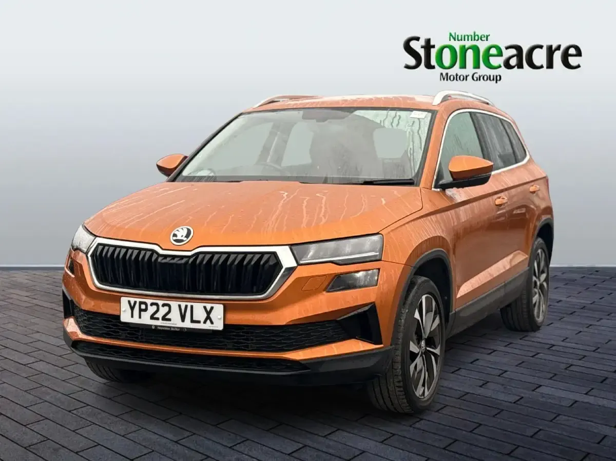 Usado Skoda Karoq SE L 150 HP (110 kW) 2022 Laranja SUV