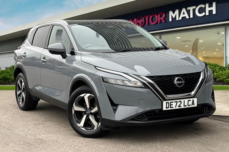 Grey Used 2022 Nissan Qashqai N-Connecta SUV | £18,490 (Fair price) - Image 1/4