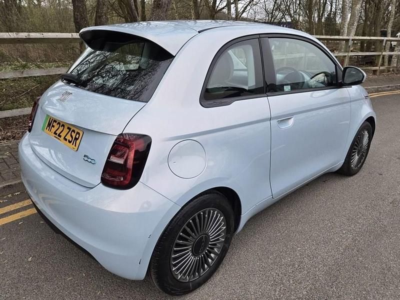 Used Fiat 500e Icon 86 kW (118 HP) 2022 Blue Hatchback