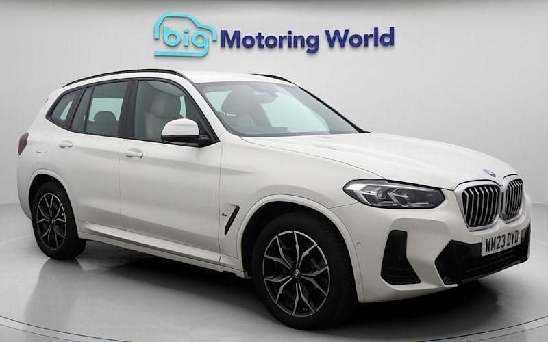 White Used 2023 BMW X3 M Sport SUV | £35,800 (Good price) - Image 1/4