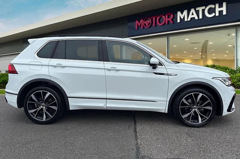 Used VW Tiguan R-line 150 HP (110 kW) 2022 White SUV
