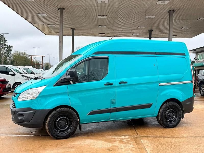 Used Ford Transit Custom Trend 130 HP (95 kW) 2018 Green Van
