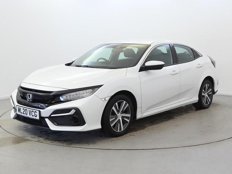 Used Honda Civic SE 126 HP (92 kW) 2020 White Hatchback