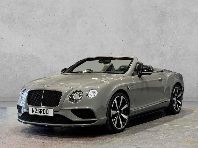 Used Bentley Continental GT Convertible Mulliner 529 HP (389 kW) 2017 Grey Cabriolet
