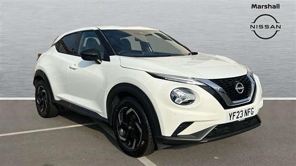 White Used 2023 Nissan Juke N-Connecta SUV | £14,798 (Fair price) - Image 1/4