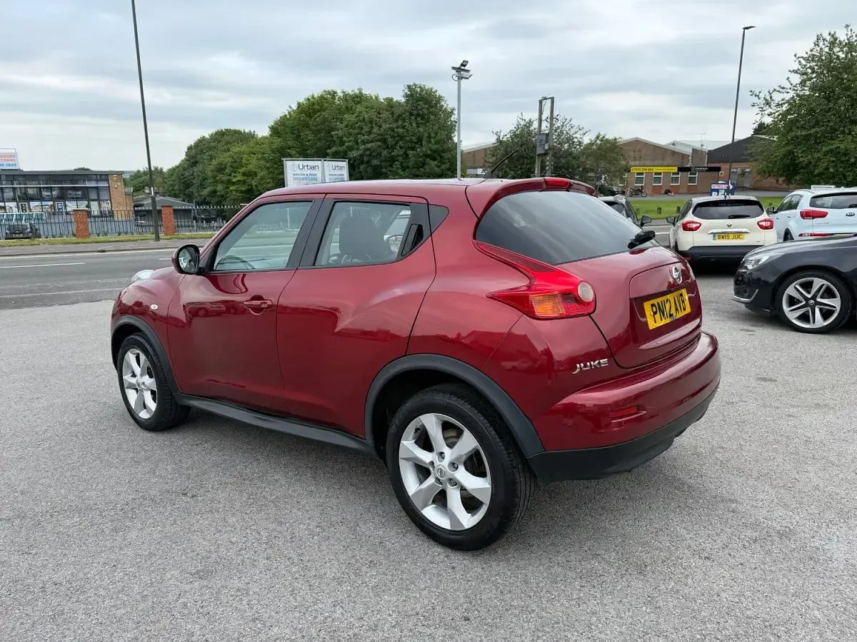 Used Nissan Juke Acenta 2012 Red SUV