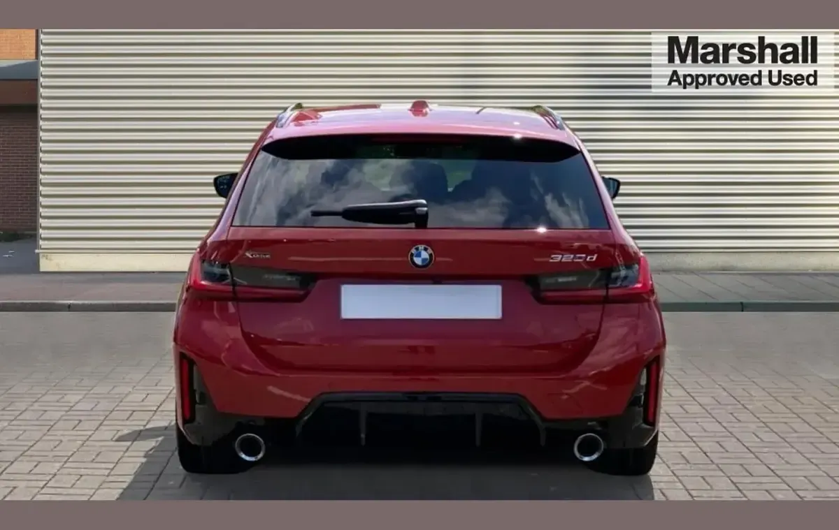 Used BMW 320e M Sport 187 HP (137 kW) 2022 Red Estate