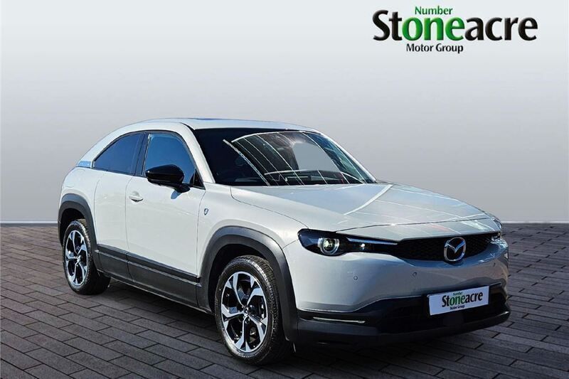 White New 2025 Mazda MX30 Makoto SUV | £27,000 (Expensive) - Image 1/4