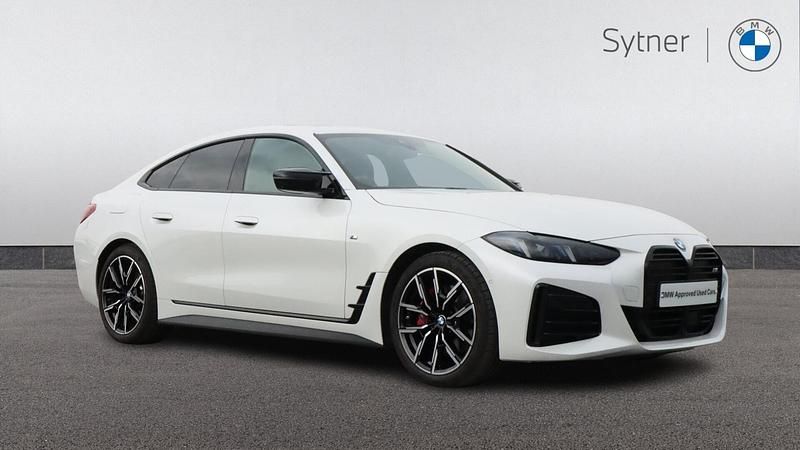 White Used 2024 BMW M440 M Sport Sedan | £54,000 (Expensive) - Image 1/4