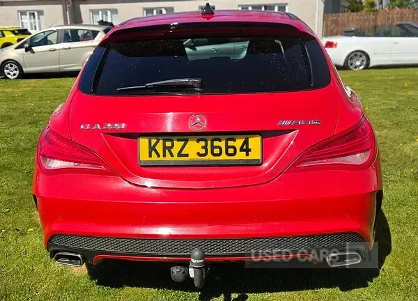Used Mercedes CLA220 AMG 177 HP (130 kW) 2016 Red Sedan