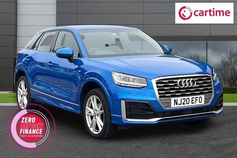 Blue Used 2020 Audi Q2 S-Line SUV | £16,765 (Fair price) - Image 1/4