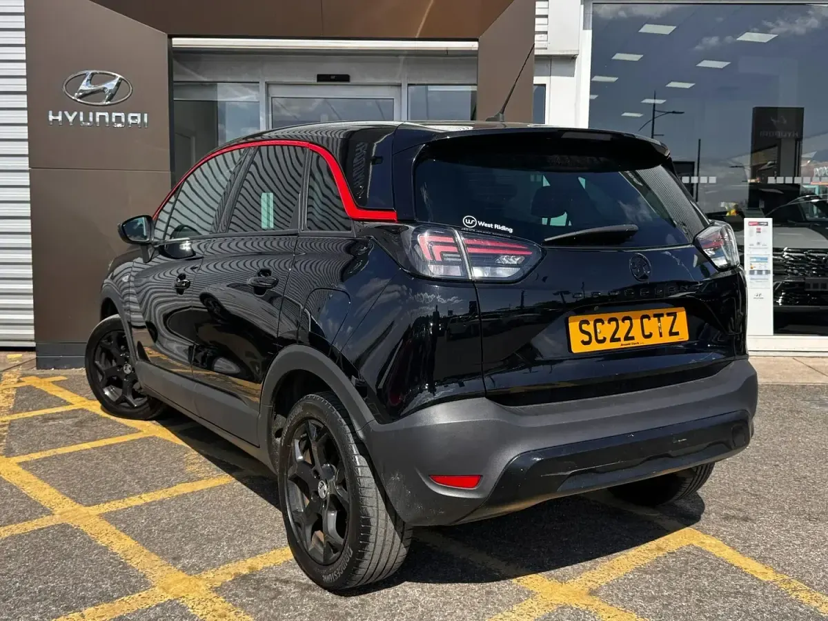 Used Vauxhall Crossland GS Line 130 HP (95 kW) 2022 Black SUV