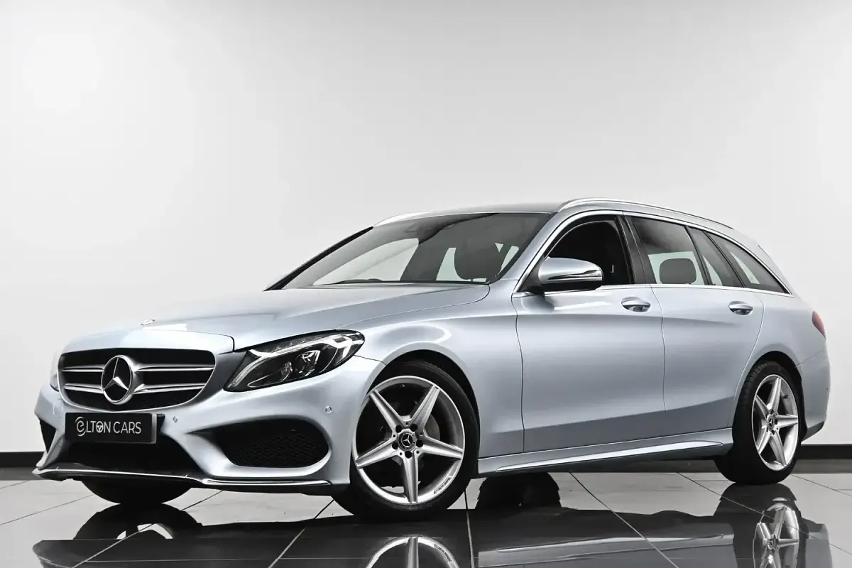 Used Mercedes C220 AMG line 2017 Silver Estate