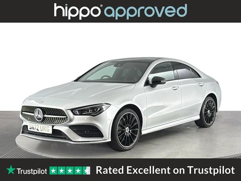 Silver Used 2022 Mercedes CLA250e AMG Line Premium Plus Sedan | £22,240 (Fair price) - Image 1/4