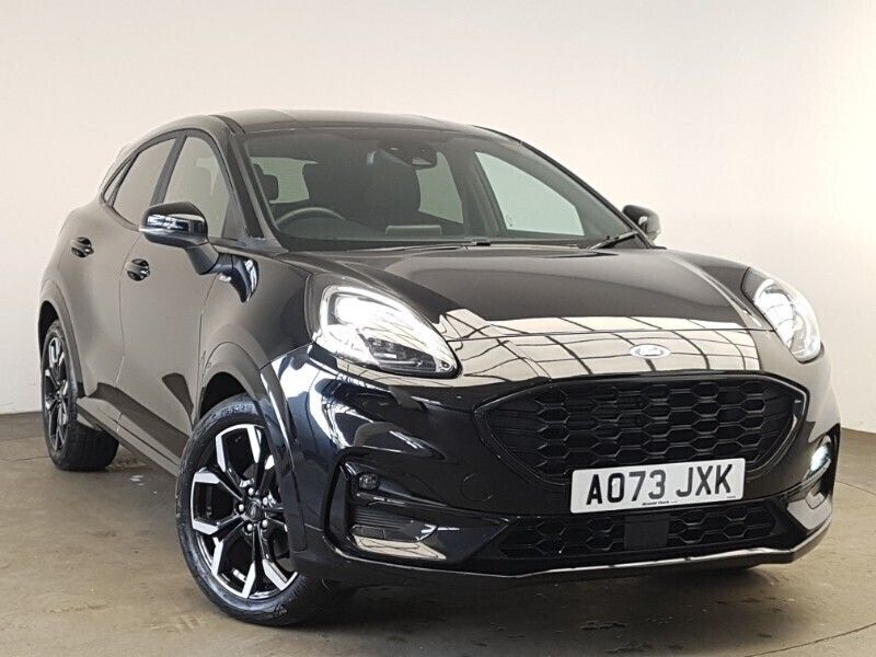 Black Used 2023 Ford Puma ST-Line X Hatchback | £19,998 (Fair price) - Image 1/4